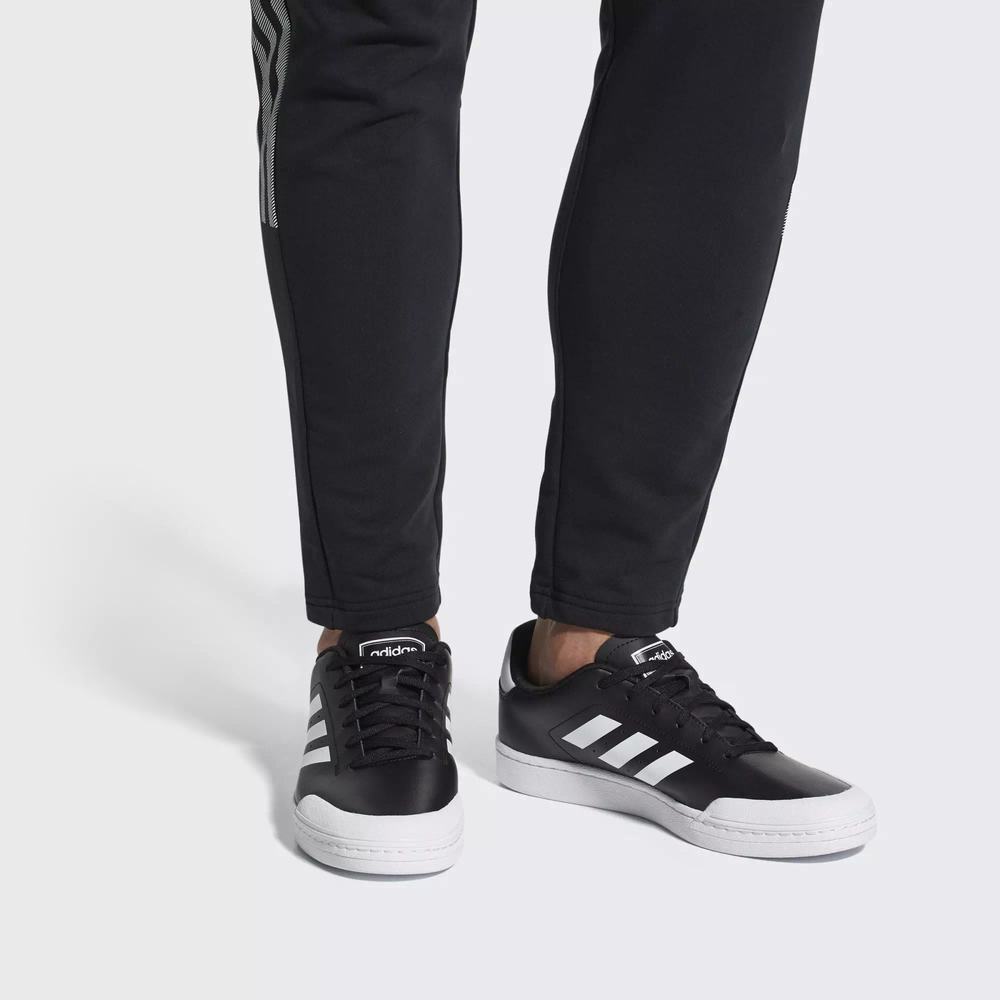 Adidas Court 70s Tenis Negros Para Hombre (MX-34093)